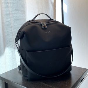 MINA BAIE Stevie MIDI in nylon (gunmetal zippers)